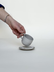 Filiżanka na espresso szara